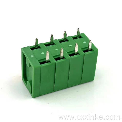 5.08MM Pitch Spring Type PCB Terminal Block Right Angle Connector